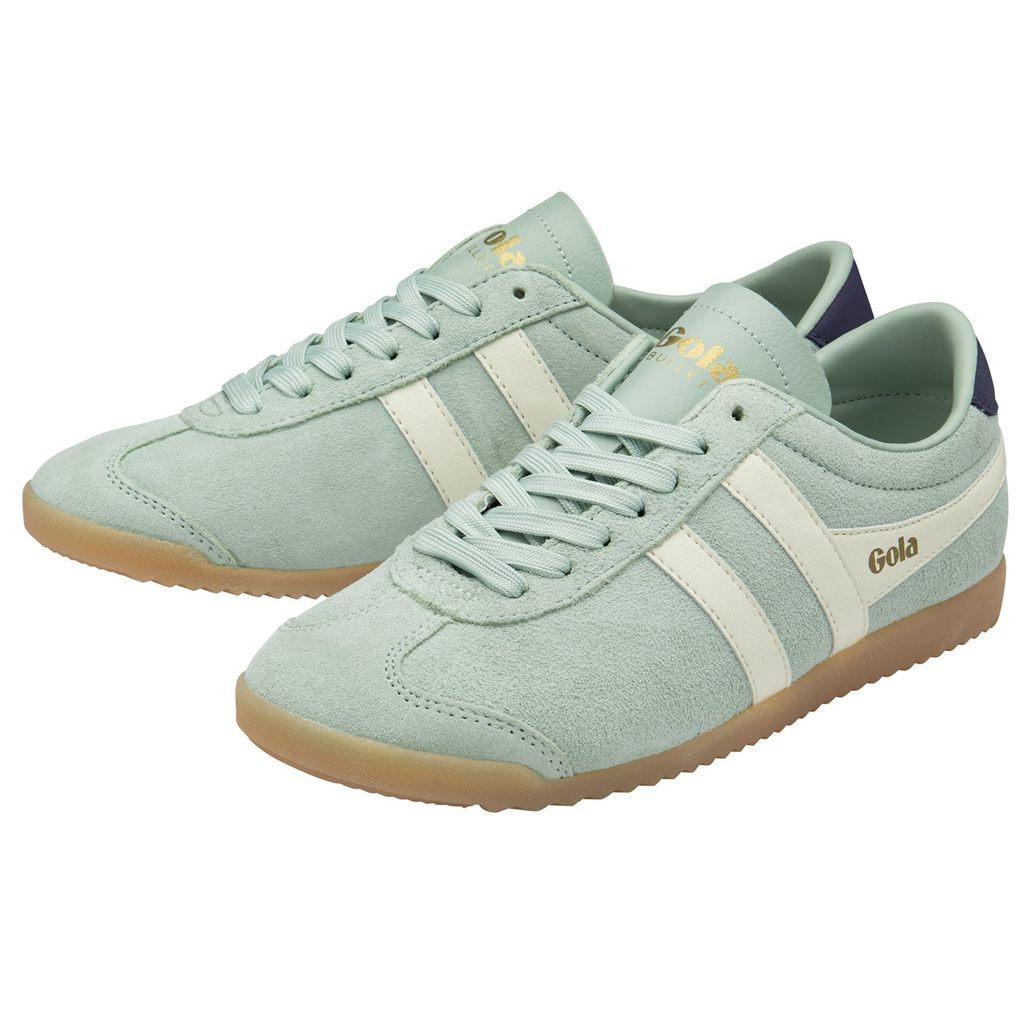 Gola Classics Bullet Suede Sneakers Bílé CZ | LPCK-12843
