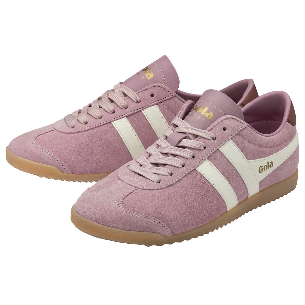 Gola Classics Bullet Suede Sneakers Bílé CZ | QZSI-07583