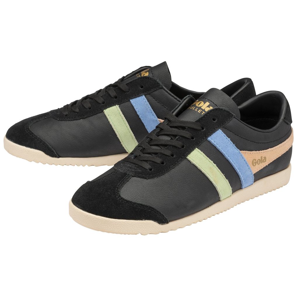 Gola Classics Bullet Trident Sneakers Černé Zelene Blankyt CZ | FWGH-20743