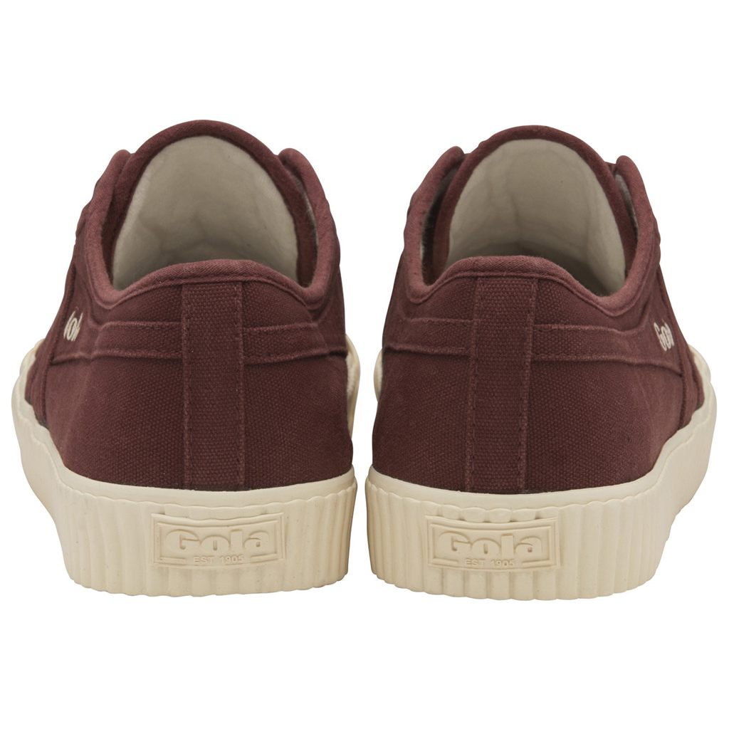 Gola Classics Cadet Plimsoll Shoes Vínové Bílé CZ | UVTM-21407