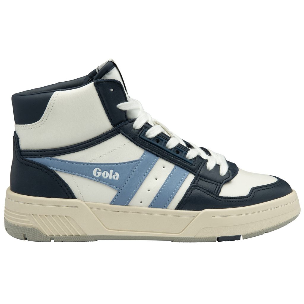 Gola Classics Challenge High Sneakers Bílé Tmavě Blankyt Blankyt CZ | WYQI-74612