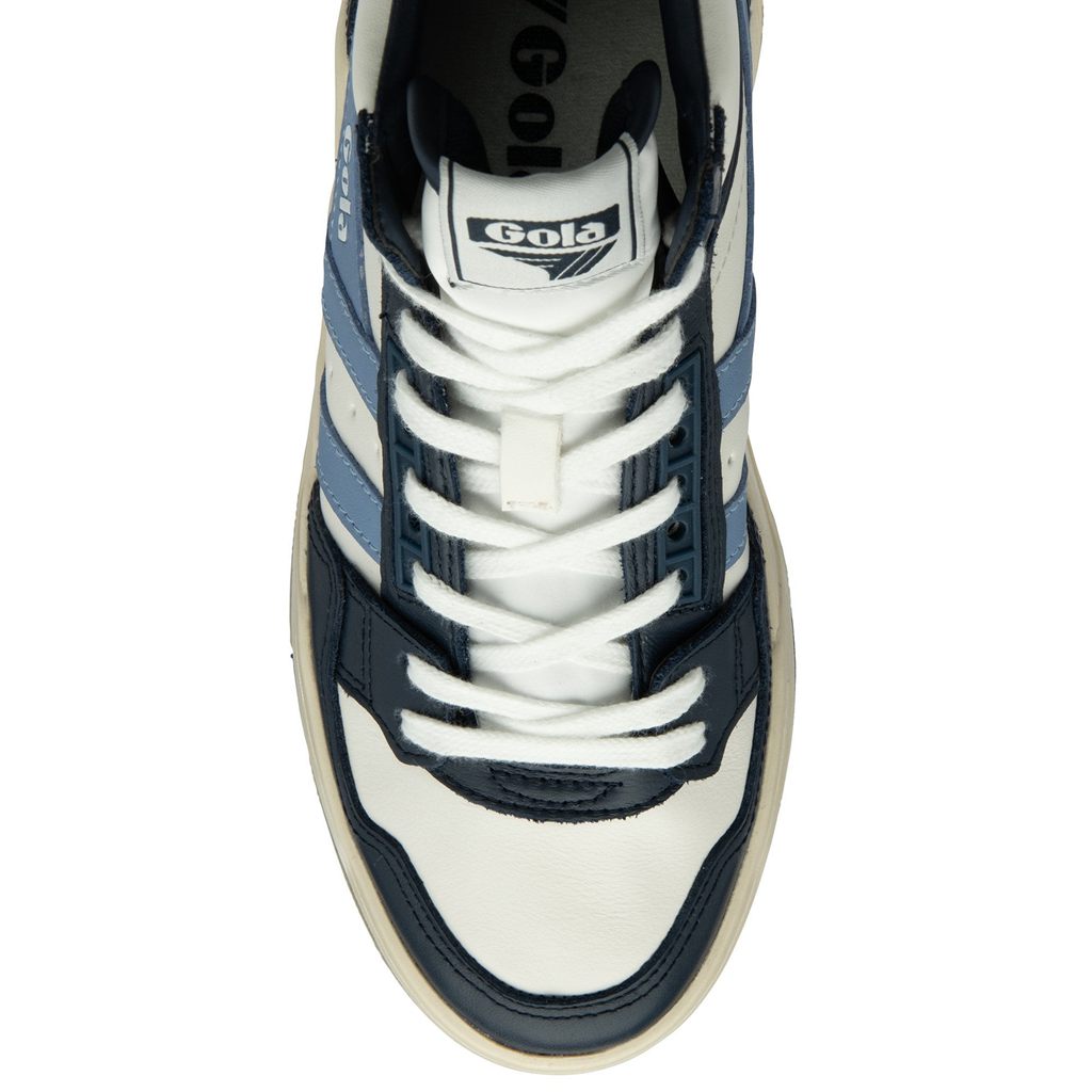 Gola Classics Challenge High Sneakers Bílé Tmavě Blankyt Blankyt CZ | WYQI-74612
