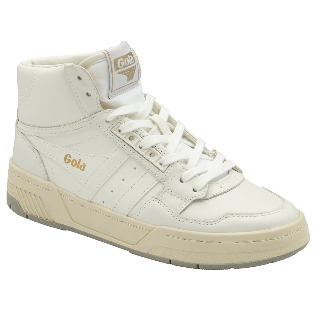 Gola Classics Challenge High Sneakers Bílé Bílé CZ | EDHF-71935