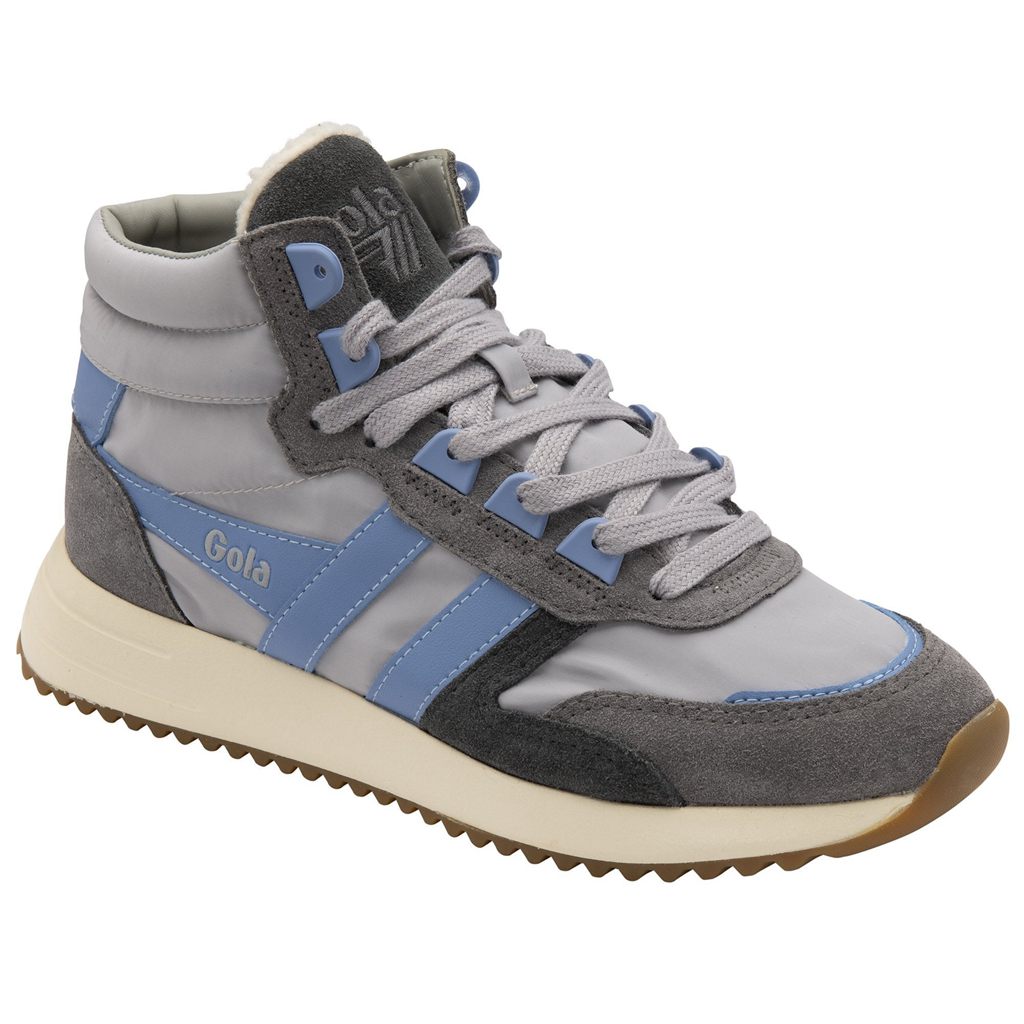 Gola Classics Chicago High Sneakers Světle Šedé Blankyt Blankyt CZ | KUIF-23107