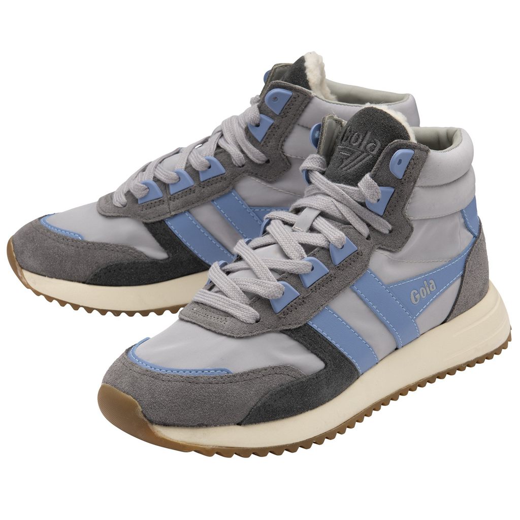 Gola Classics Chicago High Sneakers Světle Šedé Blankyt Blankyt CZ | KUIF-23107