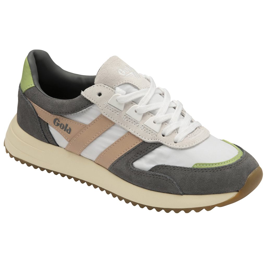 Gola Classics Chicago Sneakers Bílé Růžové Zelene CZ | YURE-39807