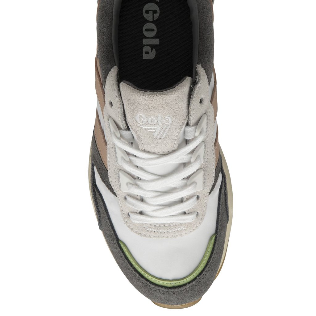 Gola Classics Chicago Sneakers Bílé Růžové Zelene CZ | YURE-39807