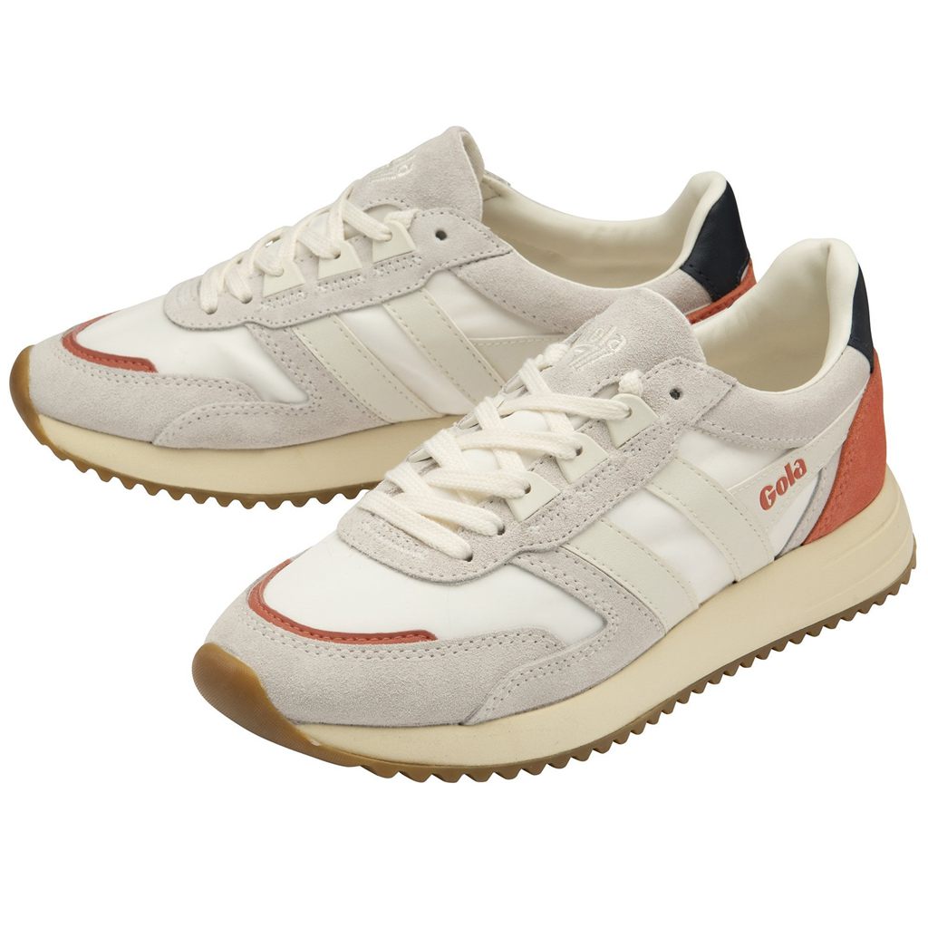 Gola Classics Chicago Sneakers Bílé Tmavě Blankyt CZ | FHIO-52197
