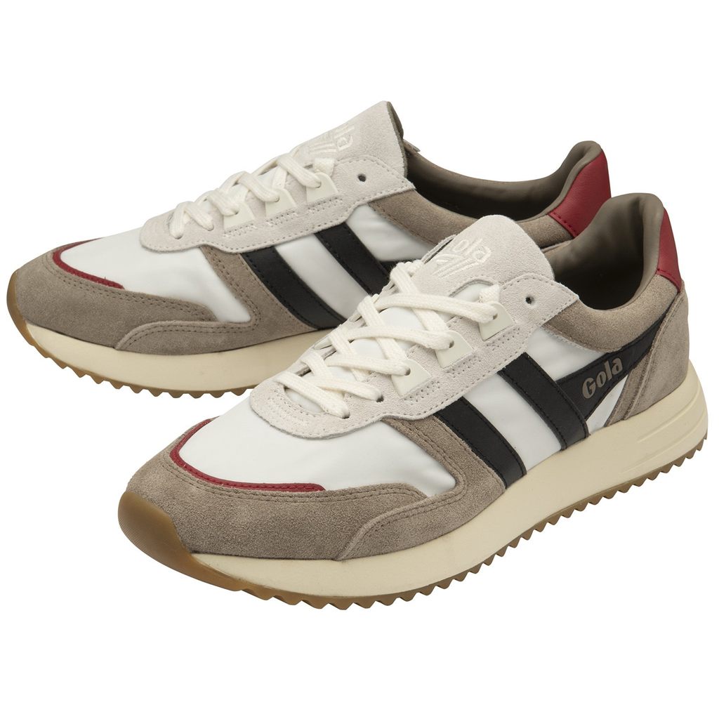 Gola Classics Chicago Sneakers Bílé Černé CZ | PELY-60942