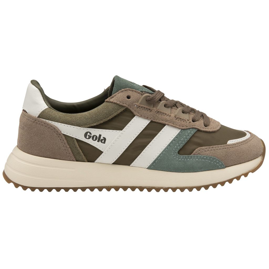 Gola Classics Chicago Sneakers Hnědožlutý Bílé CZ | JVWI-67142