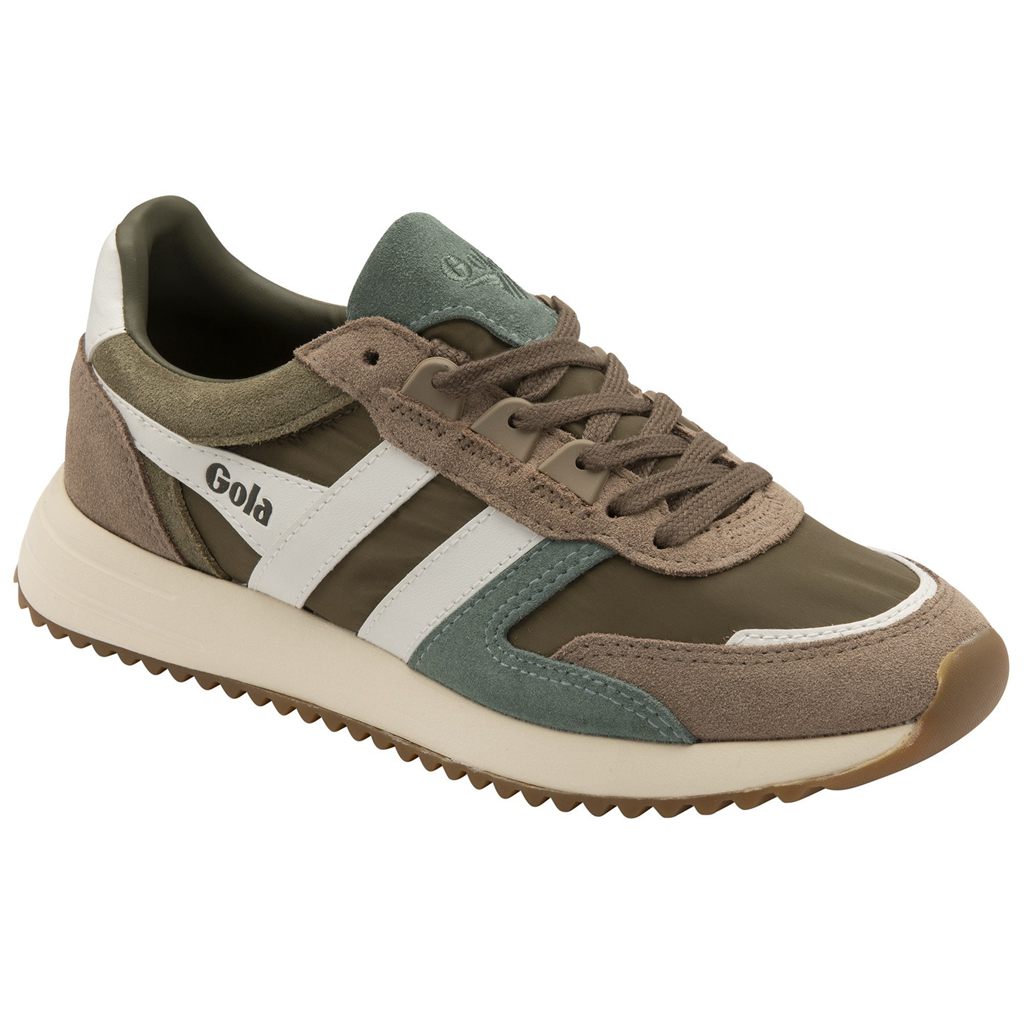 Gola Classics Chicago Sneakers Hnědožlutý Bílé CZ | JVWI-67142