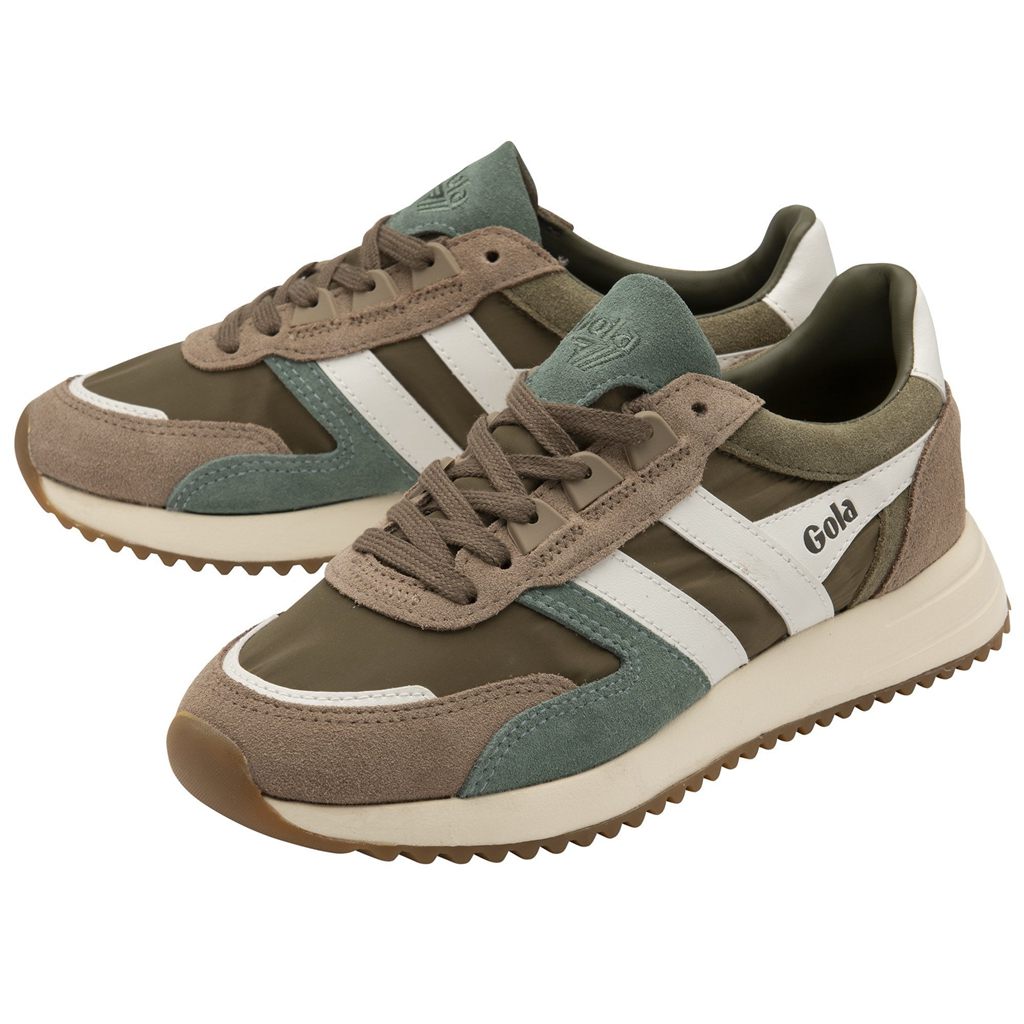 Gola Classics Chicago Sneakers Hnědožlutý Bílé CZ | JVWI-67142
