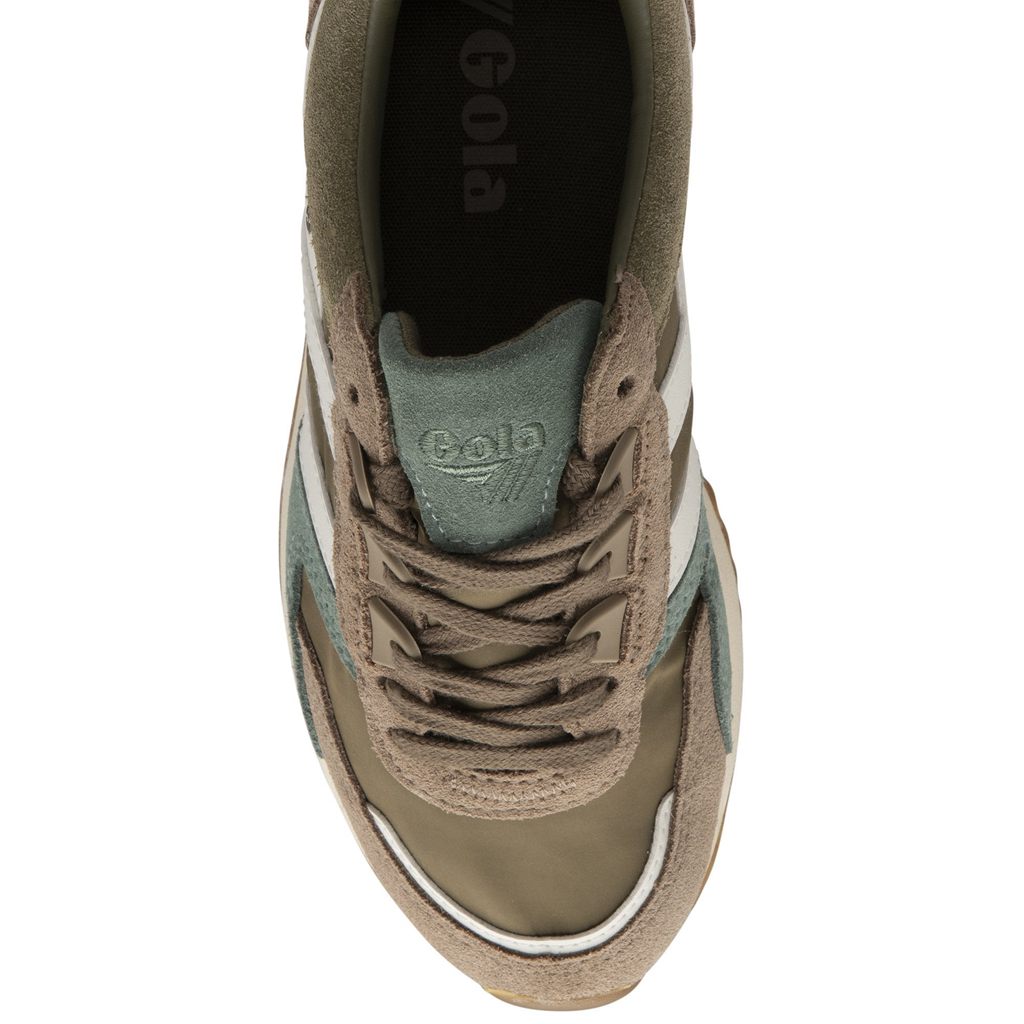 Gola Classics Chicago Sneakers Hnědožlutý Bílé CZ | JVWI-67142