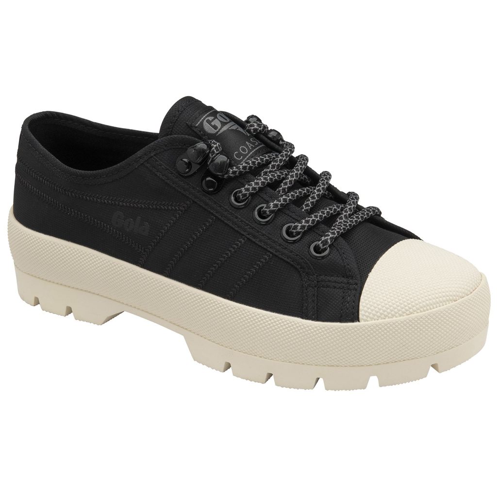 Gola Classics Coaster Peak Hiker Sneakers Černé Bílé CZ | VPFY-59132
