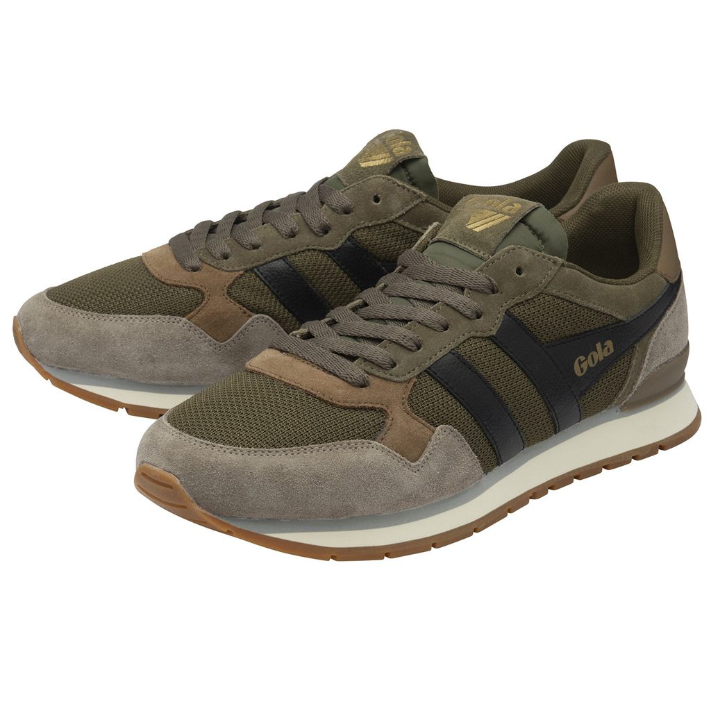 Gola Classics Colorado Sneakers Hnědožlutý Černé CZ | BIUX-64785