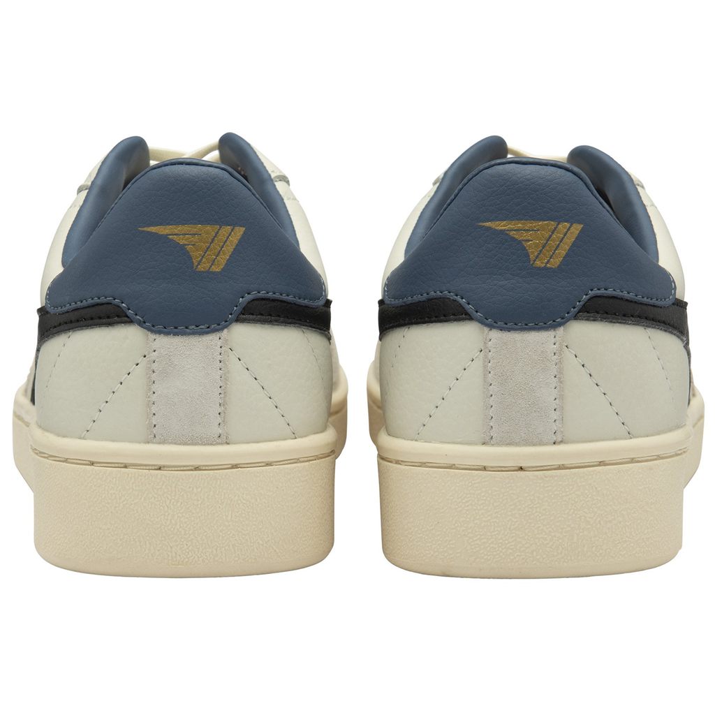 Gola Classics Contact Leather Sneakers Bílé Černé CZ | NJFT-80471