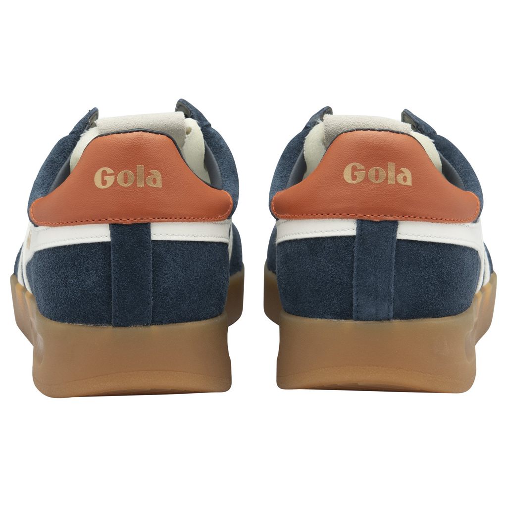 Gola Classics Cyclone Sneakers Tmavě Blankyt Bílé Oranžové CZ | DHGR-14037