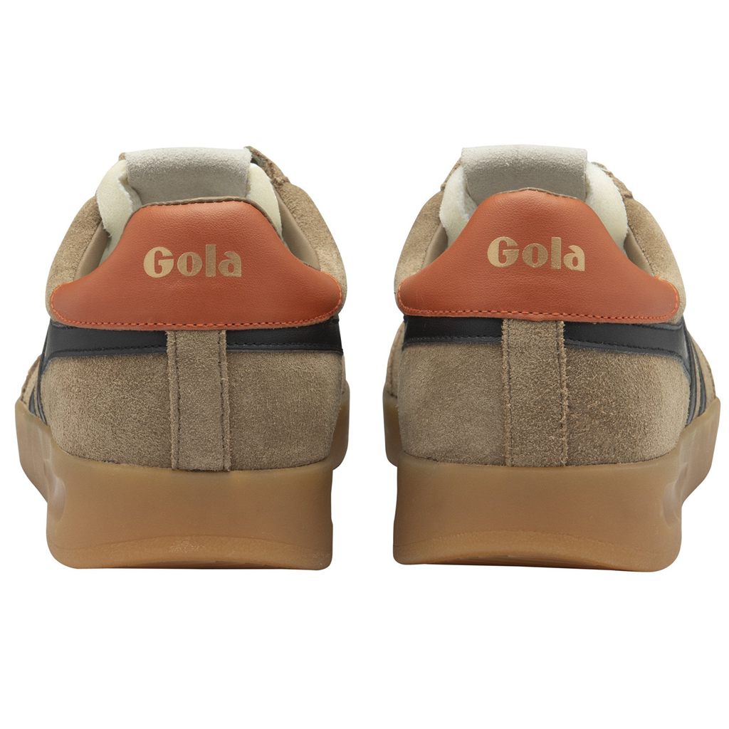 Gola Classics Cyclone Sneakers Černé Oranžové CZ | RVQG-43517