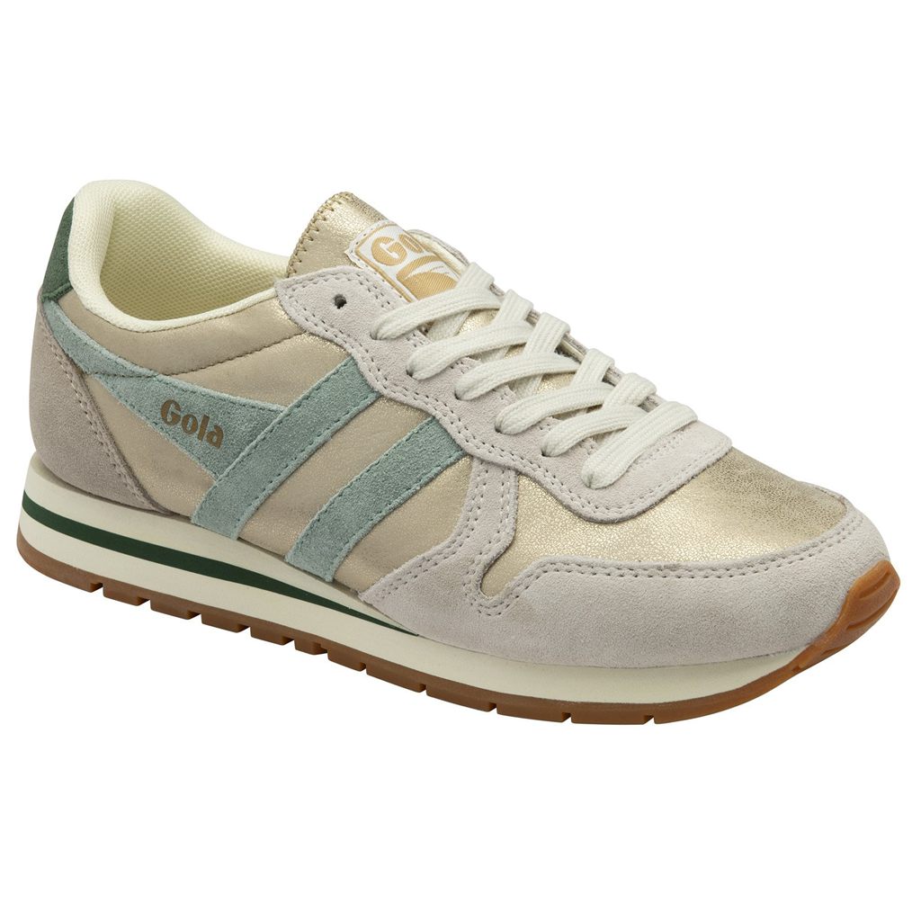 Gola Classics Daytona Blaze Sneakers Zlaté Zelene CZ | PJVW-17506