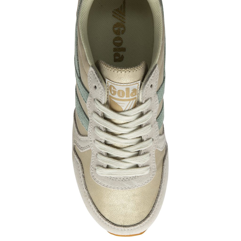 Gola Classics Daytona Blaze Sneakers Zlaté Zelene CZ | PJVW-17506