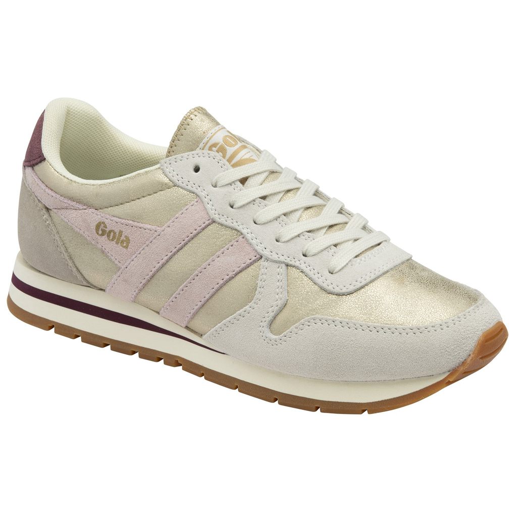 Gola Classics Daytona Blaze Sneakers Zlaté Růžové CZ | QTUY-69015