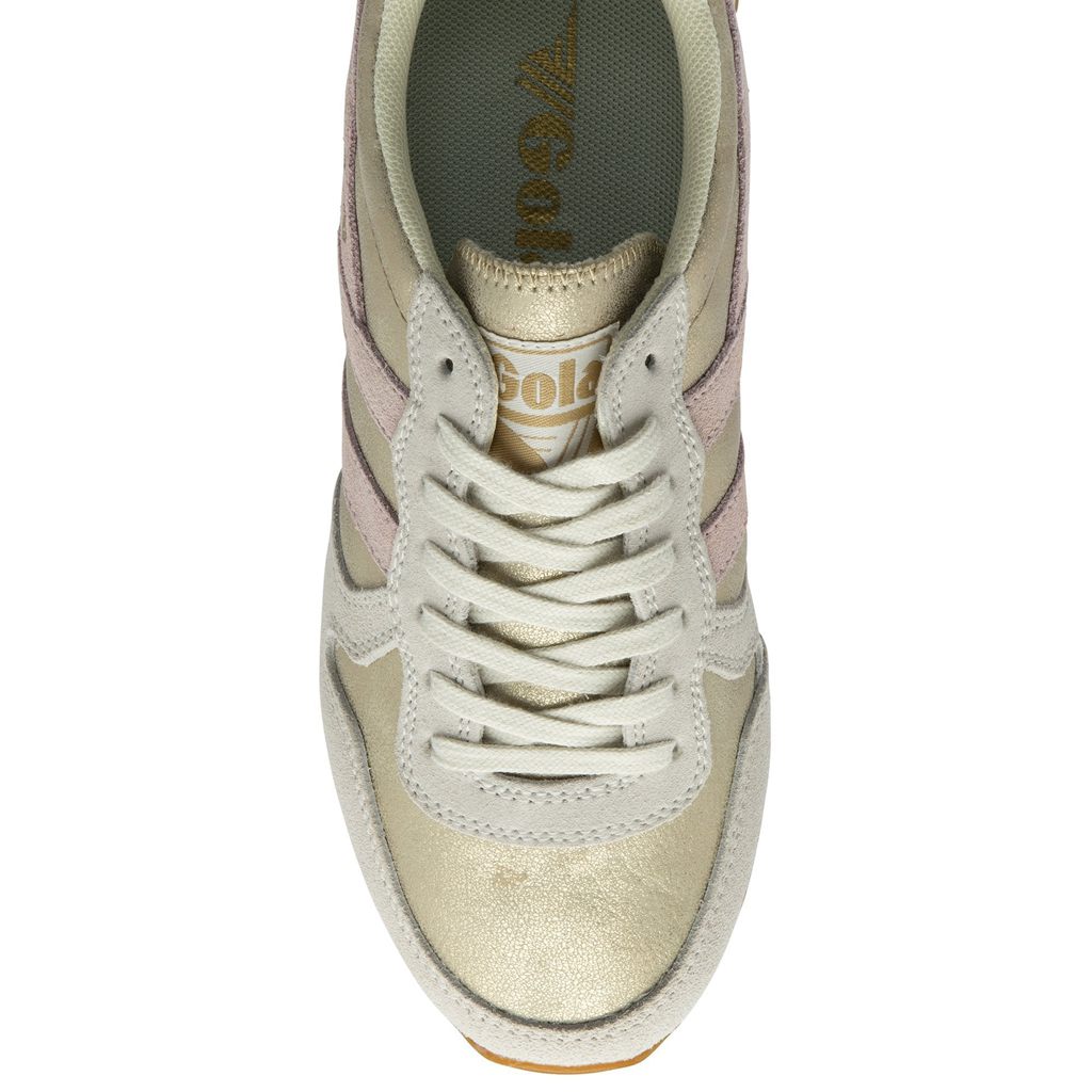Gola Classics Daytona Blaze Sneakers Zlaté Růžové CZ | QTUY-69015