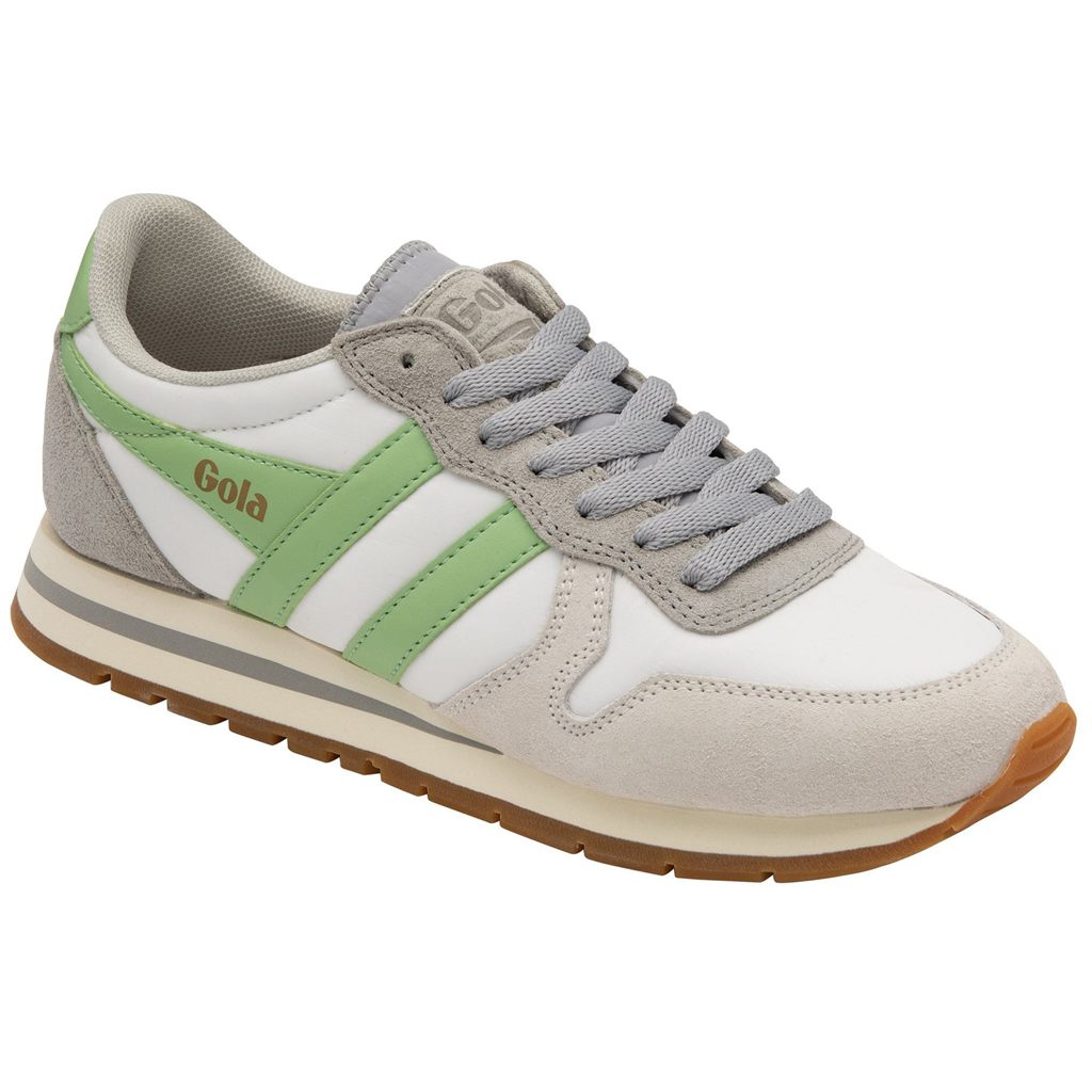 Gola Classics Daytona Chute Sneakers Bílé Světle Šedé Zelene CZ | NCDV-56709