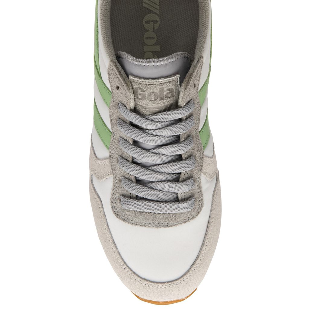 Gola Classics Daytona Chute Sneakers Bílé Světle Šedé Zelene CZ | NCDV-56709
