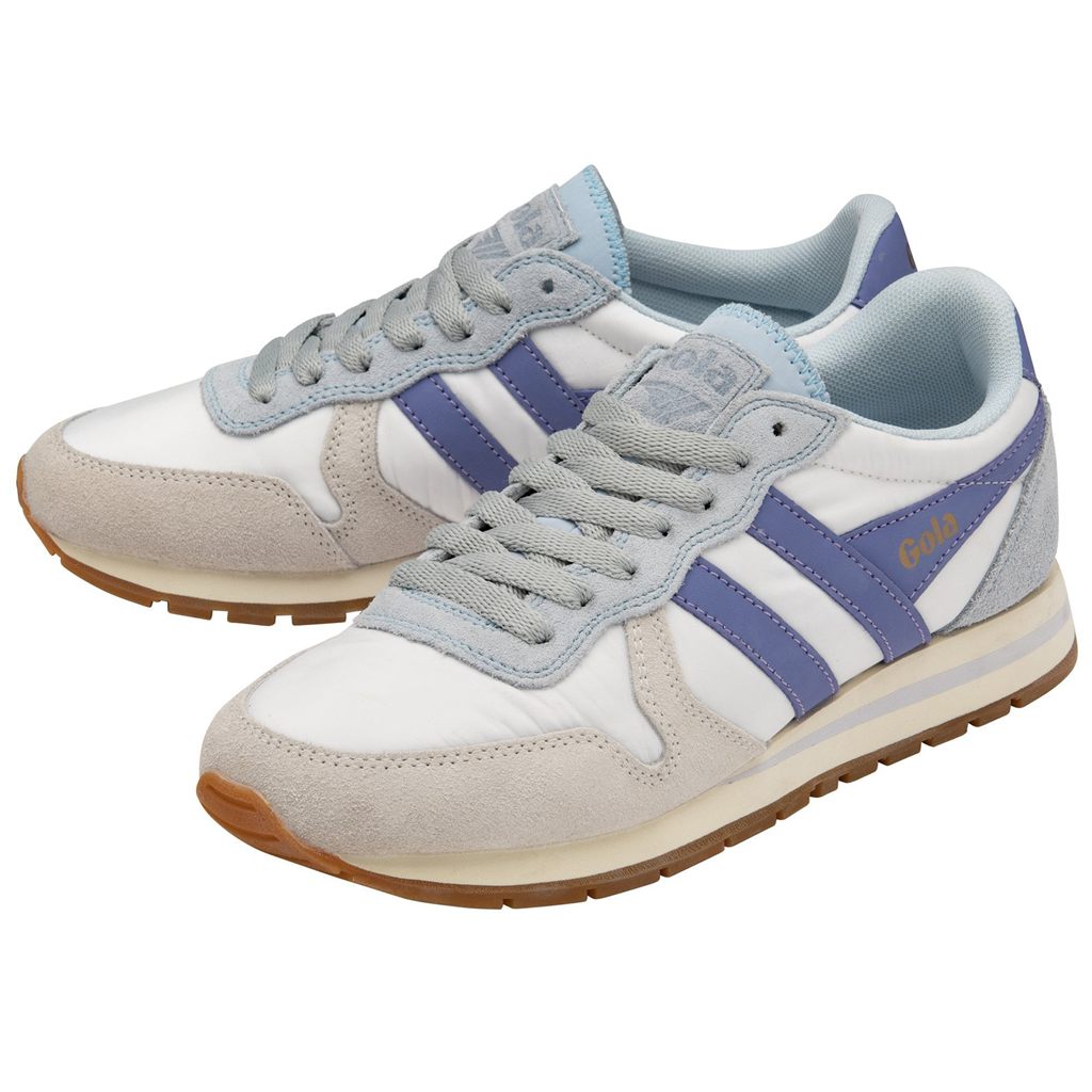 Gola Classics Daytona Chute Sneakers Bílé Blankyt Levandule CZ | XSJG-86095