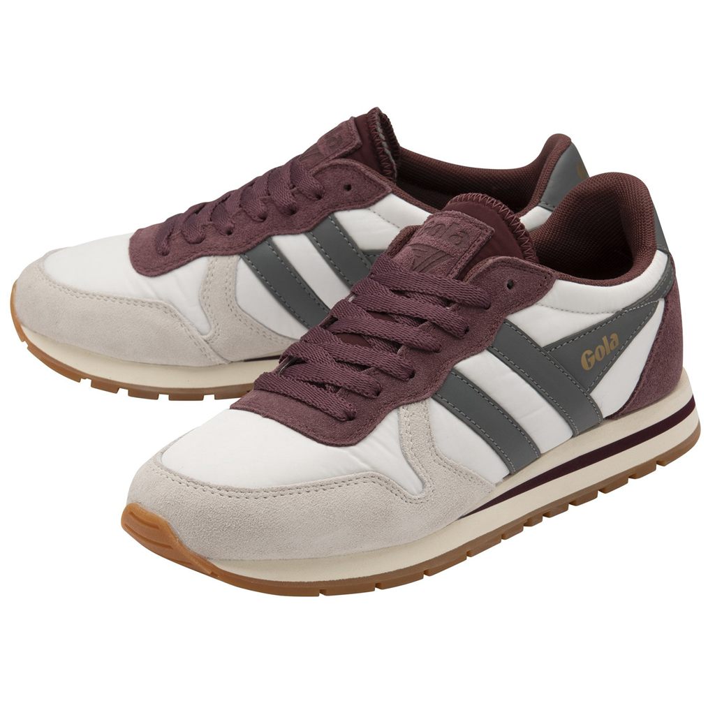 Gola Classics Daytona Chute Sneakers Bílé CZ | QUIS-47362