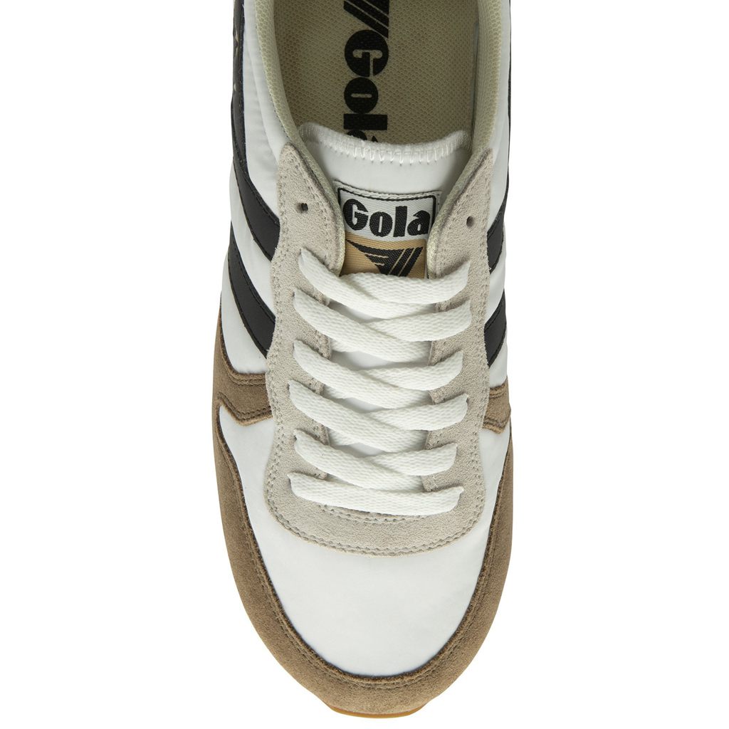Gola Classics Daytona Chute Sneakers Bílé Černé CZ | GUKB-30491