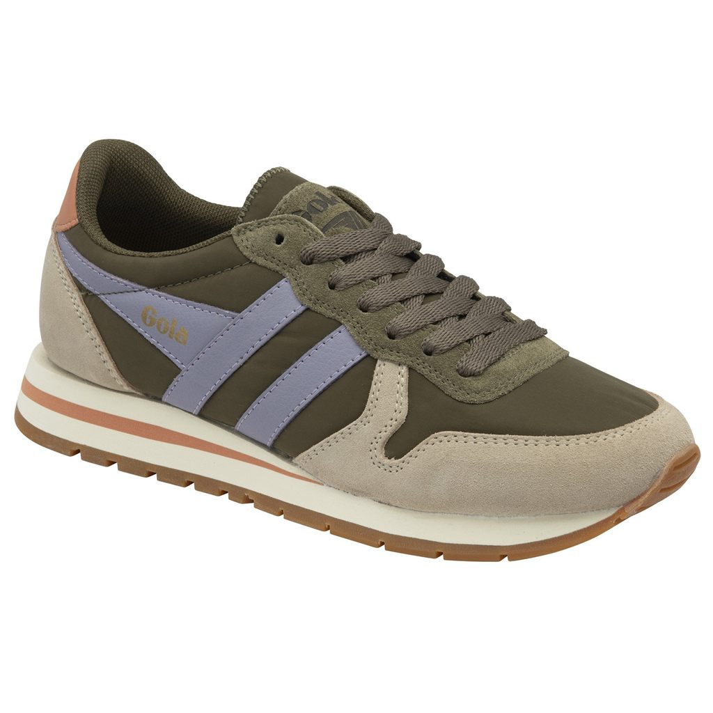 Gola Classics Daytona Chute Sneakers Hnědožlutý Levandule CZ | WRDC-56703