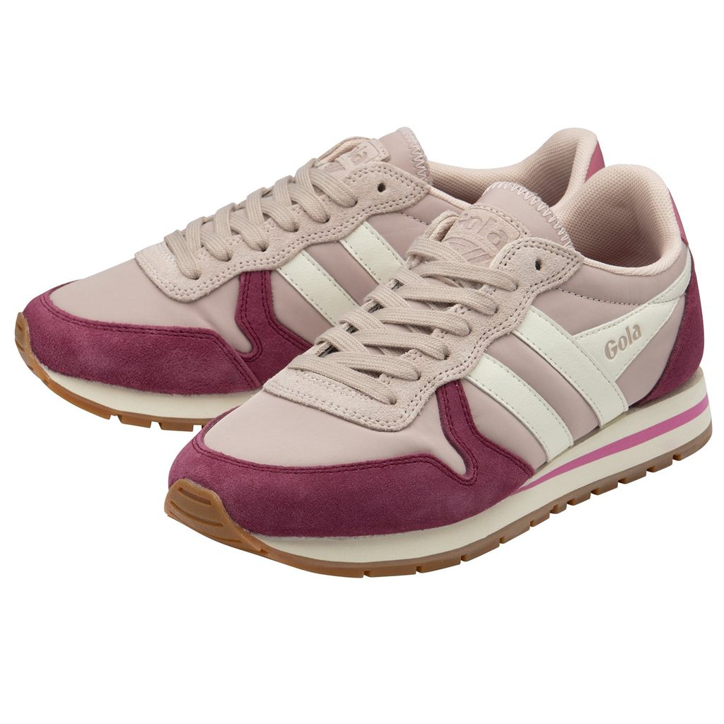 Gola Classics Daytona Chute Sneakers Růžové Bílé CZ | MYBI-69482