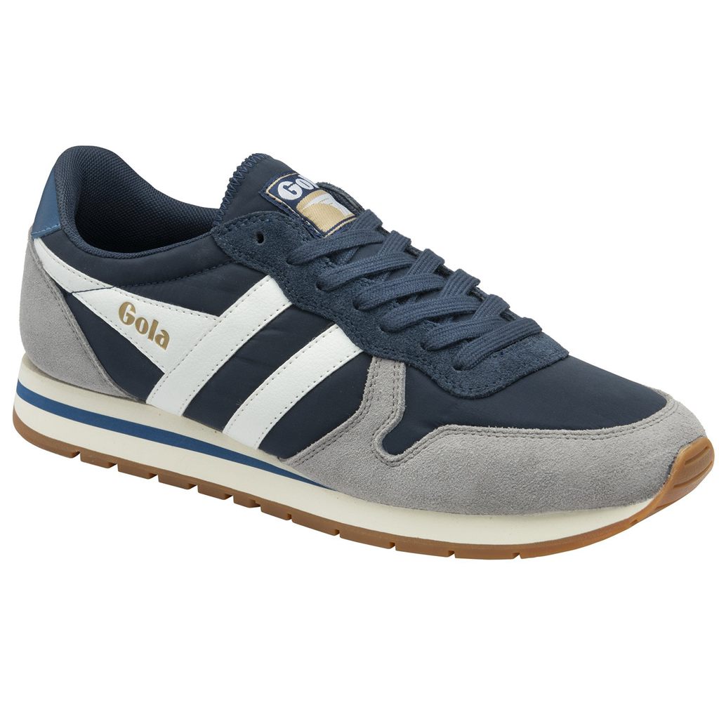 Gola Classics Daytona Chute Sneakers Tmavě Blankyt Bílé CZ | LMJV-56381