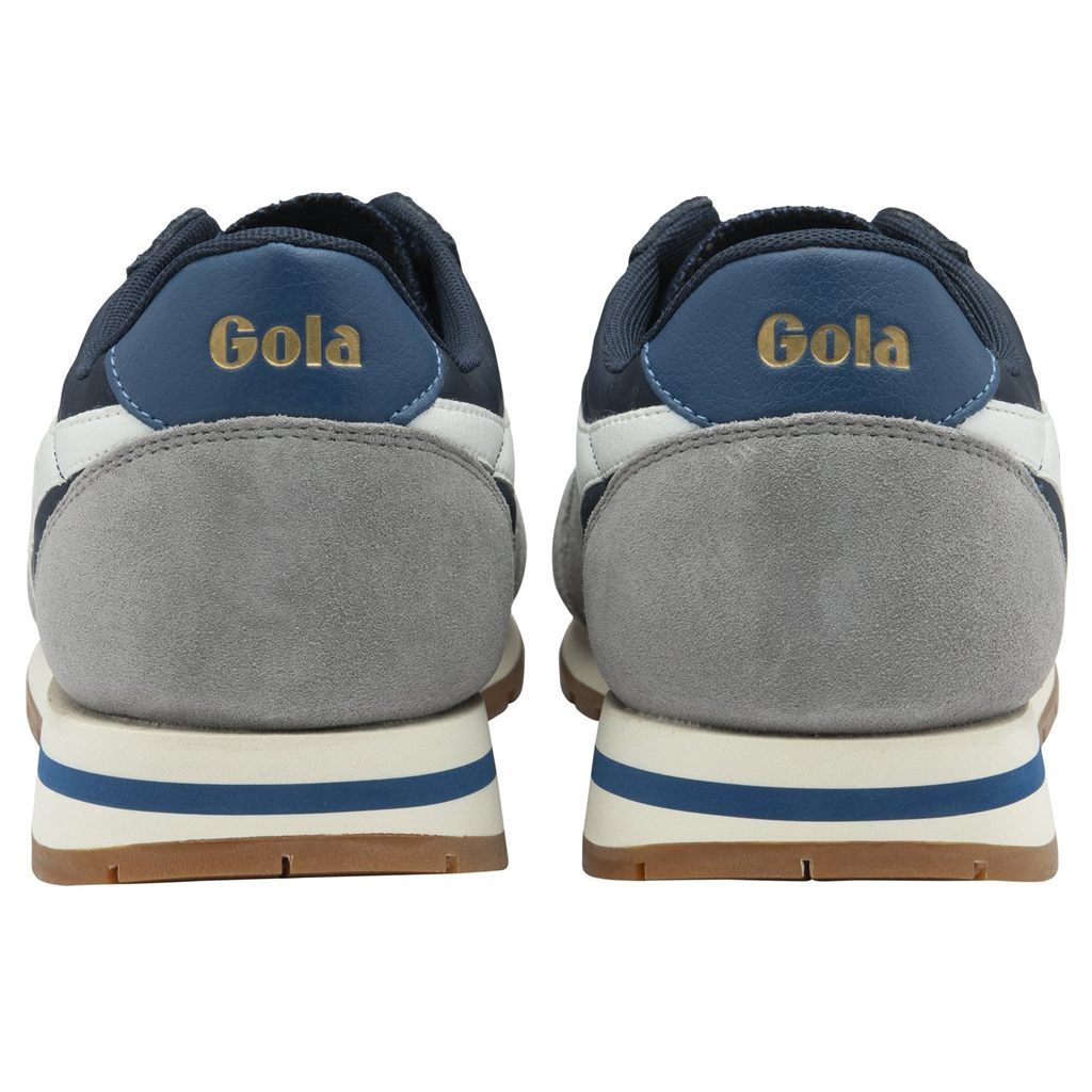 Gola Classics Daytona Chute Sneakers Tmavě Blankyt Bílé CZ | LMJV-56381