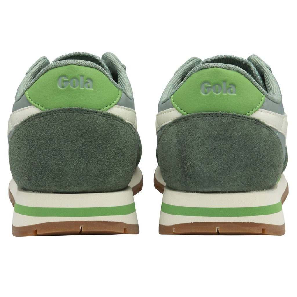 Gola Classics Daytona Chute Sneakers Zelene Bílé CZ | BHWD-87324