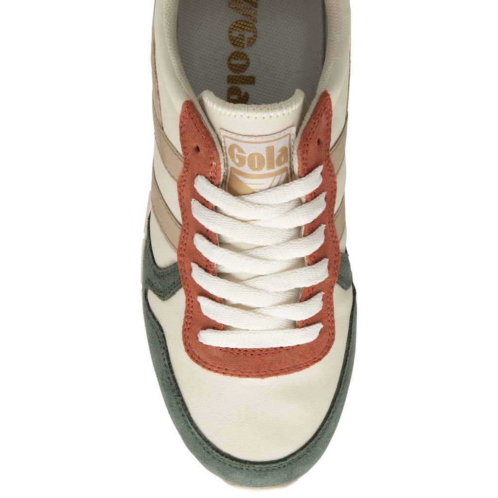 Gola Classics Daytona Quadrant Sneakers Bílé Zlaté Růžové CZ | JNGL-51276