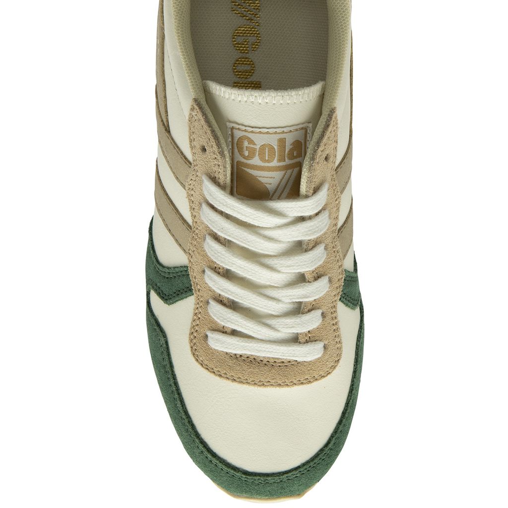 Gola Classics Daytona Quadrant Sneakers Bílé Zlaté CZ | OKHW-70562