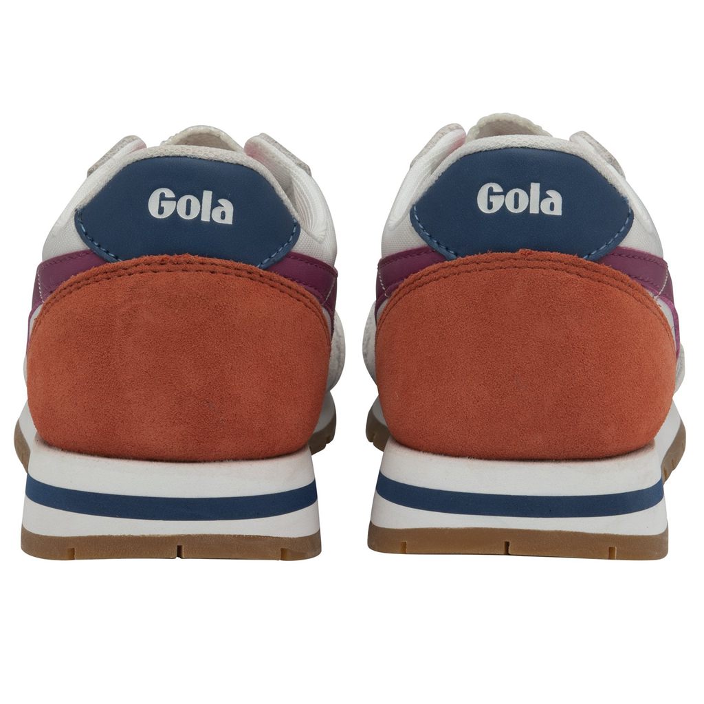 Gola Classics Daytona Sneakers Bílé Fuchsie Blankyt CZ | YMWO-40978