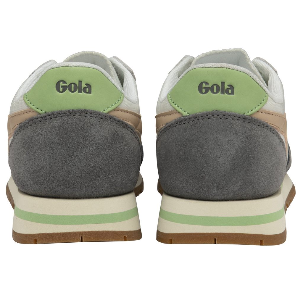 Gola Classics Daytona Sneakers Bílé Růžové Zelene CZ | QFKA-01846
