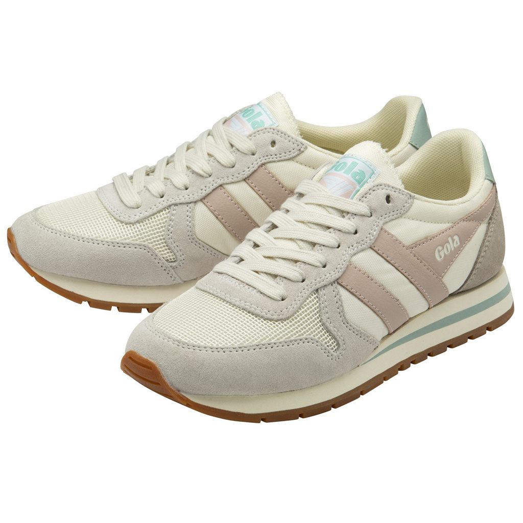 Gola Classics Daytona Sneakers Bílé Růžové CZ | BXYJ-71459