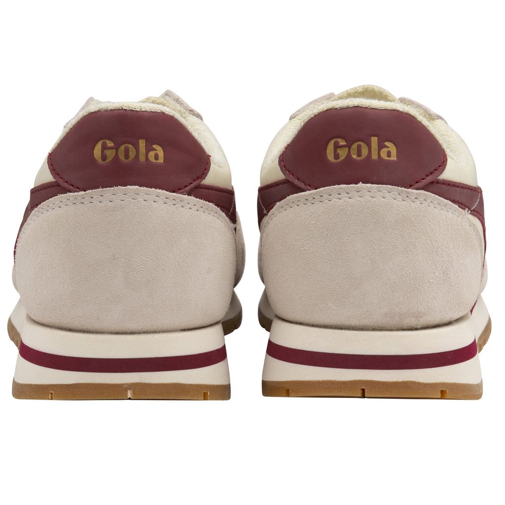 Gola Classics Daytona Sneakers Bílé Tmavě Červené CZ | AOTC-65890