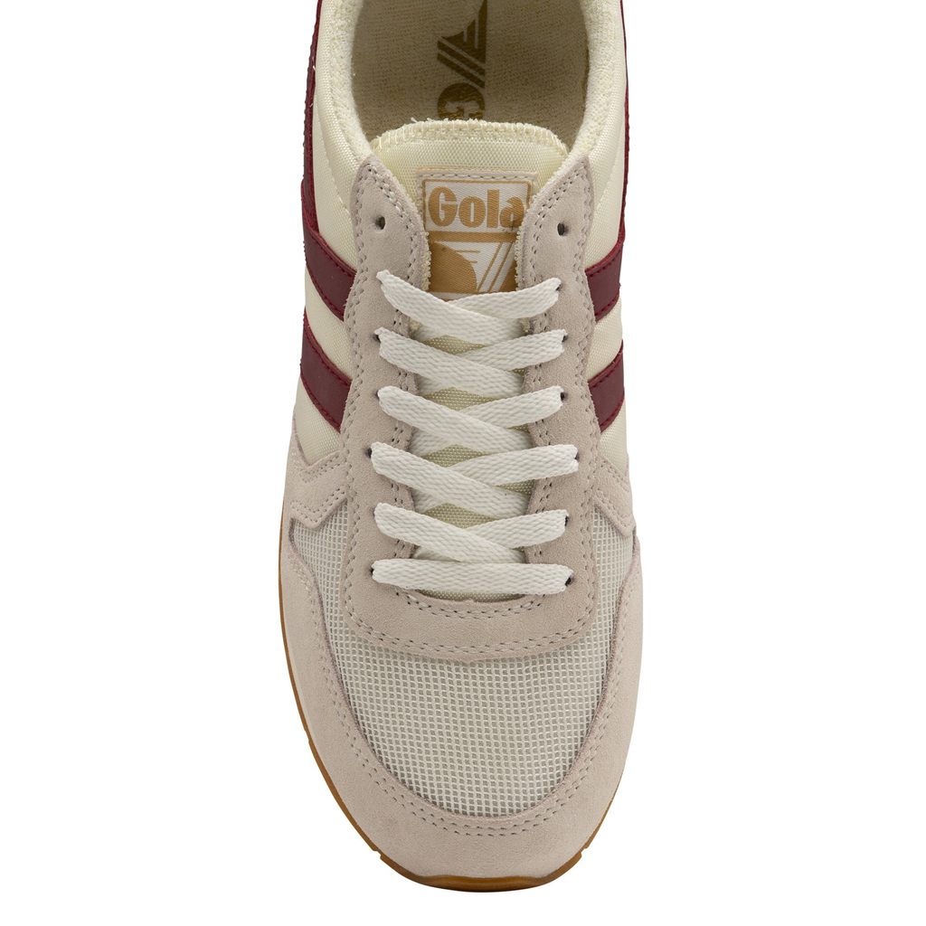 Gola Classics Daytona Sneakers Bílé Tmavě Červené CZ | AOTC-65890