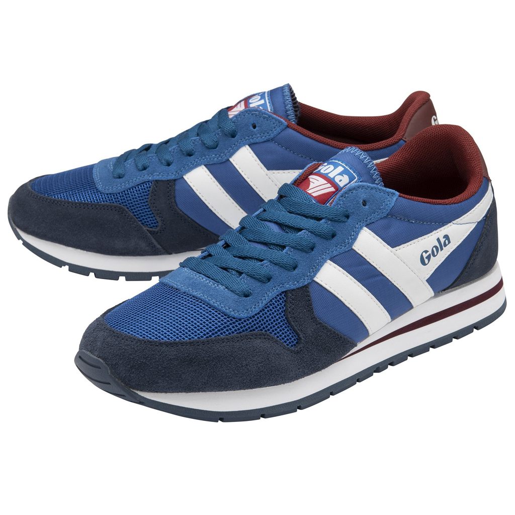 Gola Classics Daytona Sneakers Blankyt Tmavě Blankyt Bílé CZ | HLFY-61570