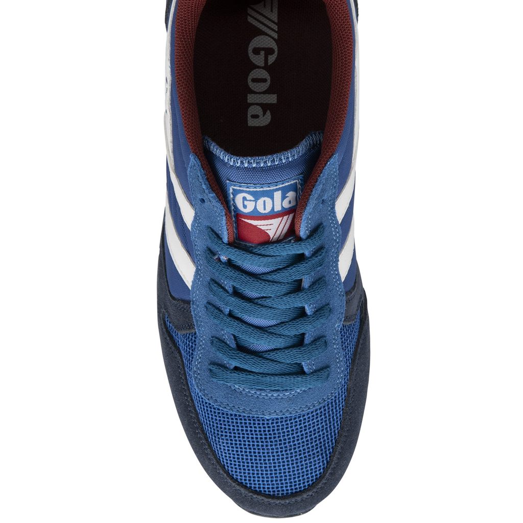 Gola Classics Daytona Sneakers Blankyt Tmavě Blankyt Bílé CZ | HLFY-61570