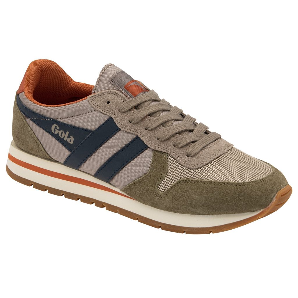 Gola Classics Daytona Sneakers Hnědožlutý Tmavě Blankyt CZ | VMEI-91036