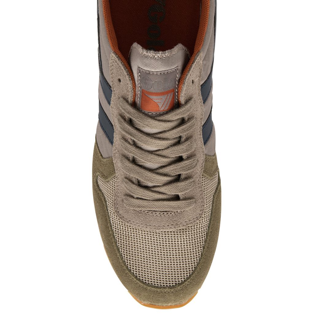 Gola Classics Daytona Sneakers Hnědožlutý Tmavě Blankyt CZ | VMEI-91036