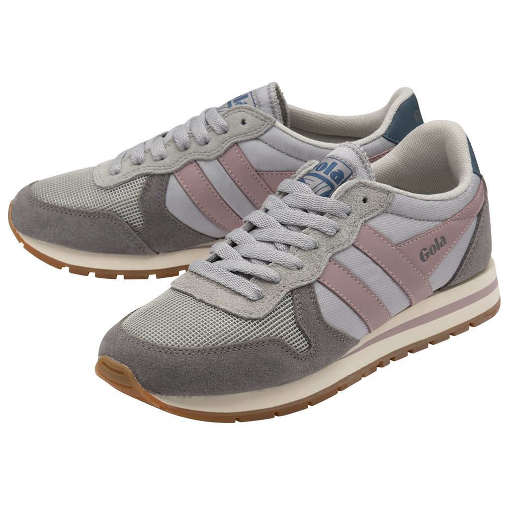 Gola Classics Daytona Sneakers Světle Šedé Růžové CZ | EKQB-21809