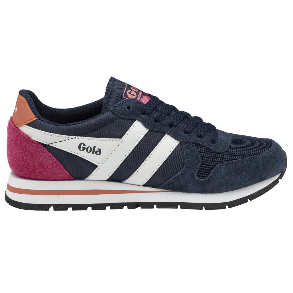 Gola Classics Daytona Sneakers Tmavě Blankyt Bílé Koralove CZ | DQOL-15630
