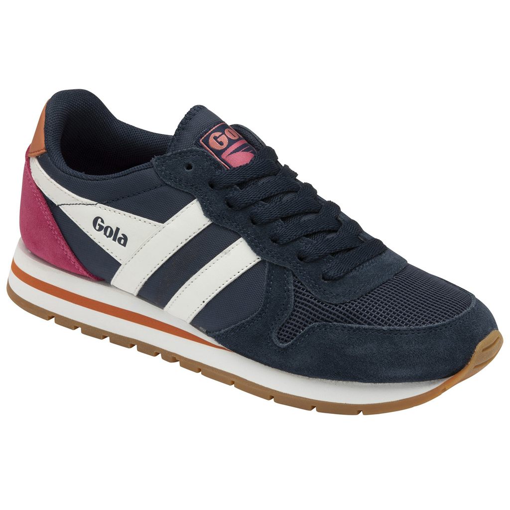 Gola Classics Daytona Sneakers Tmavě Blankyt Bílé Koralove CZ | DQOL-15630